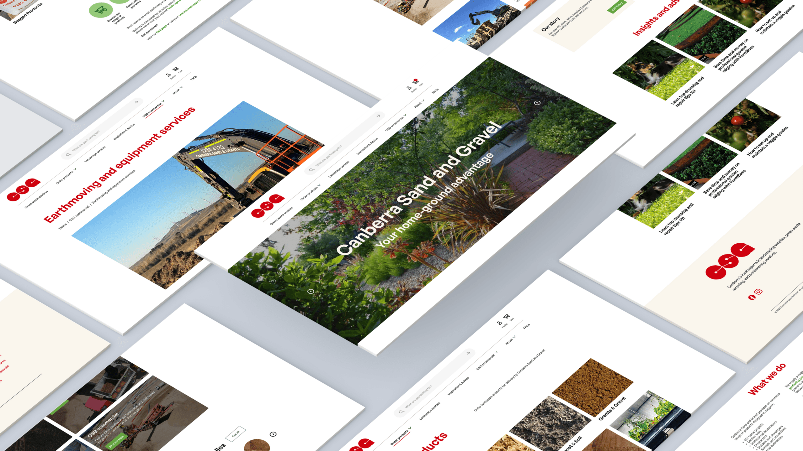 Canberra Sand and Gravel eCommerce Platform